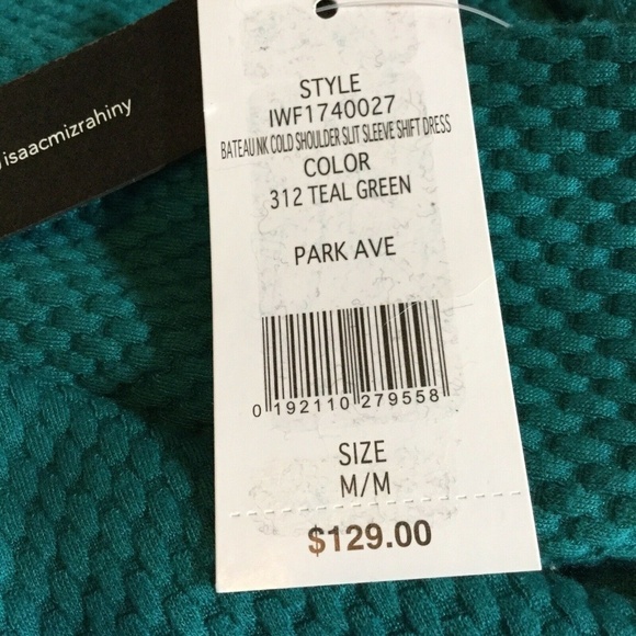 IMNYC Isaac Mizrahi Dress Cold-shoulder Slit Sleev - Picture 7 of 8